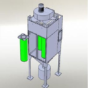 Dust Collector - Mild Steel or SS304 | Low Maintenance, Effective Dust Cleaning, Pulse Jet Cleaning System