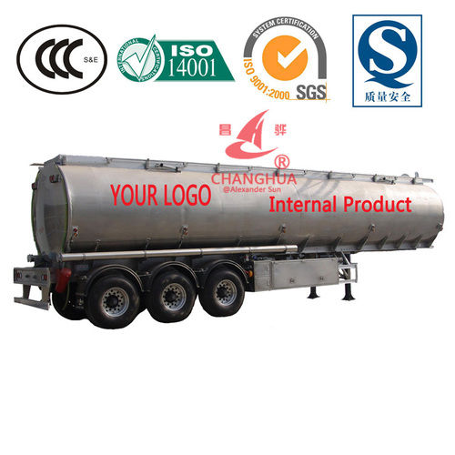 44500L 3 Axle Aluminium Alloy Fuel Tanker