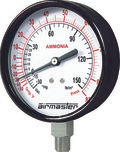 Standard Pressure Gauge - Stainless Steel Case, 25 to 600 mbar Range | Compact Design, Zero Adjustment Feature, EN 837-3 Compliant