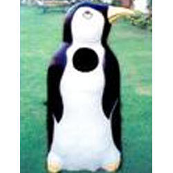 Fiberglass Penguin Shape Dustbin