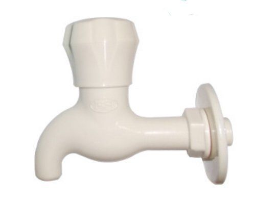 Plastic White Water Tap