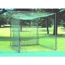 Golf Practice Net - Durable Polyester Mesh, Compact Design for Indoor and Outdoor Use, Weather-Resistant Quality