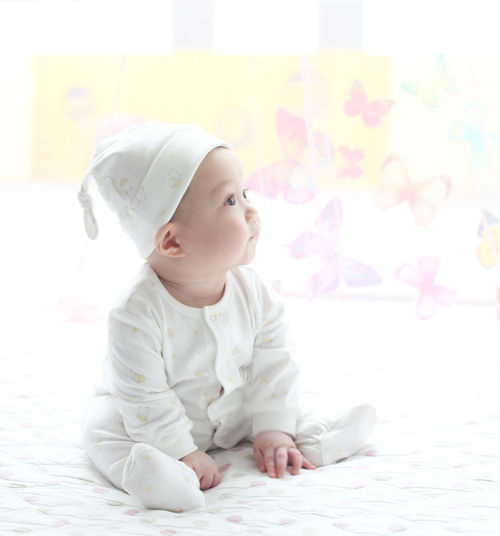 Organic Cotton Small Lamb Footed Sleeper