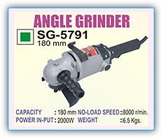 Angle Grinder Machine 180mm (SG-5791)