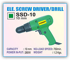  इलेक्ट्रिकल स्क्रू ड्राइवर ड्रिल मशीन 10 मिमी (SSD-10) 