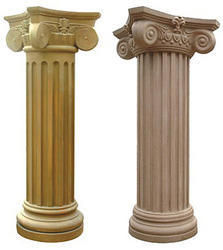 GRC Pillar - Superior Grade Wooden Material | Maximum Strength, Weather Resistance, Easy Installation