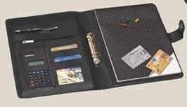 Leather Folder With Clip And Calculator