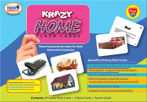 Krazy Home Flash Cards