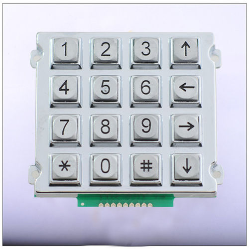 16 Metal Numeric Keypad