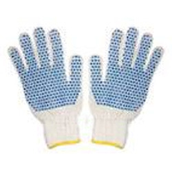 Cotton Knitted Hosiery Hand Gloves