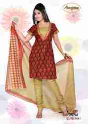 Printed Churidar Suit