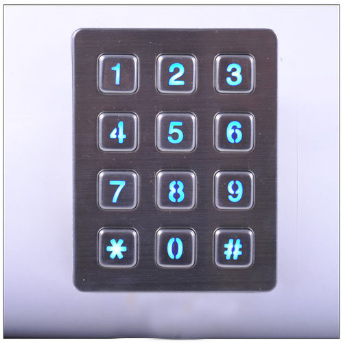 metal keypad