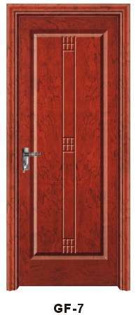 Interior PVC Doors - MDF & China Fir Structure, 40mm Thickness, Custom Sizes Available, Variety of Colors, Enhanced Durability with PVC Film Coating