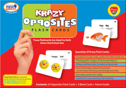 Krazy Opposite Flash Cards