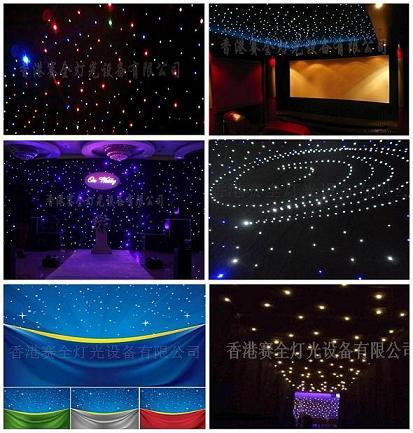 Led Star Curtain Light