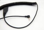 Spiral 0,5-2 m. - QD/2,5 mm jack cable