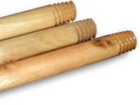 Varnished Wooden Broom Handle (90 x 2.3cm)