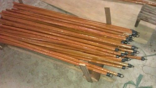 Vietnam Wooden Broom Handle With Pvc Coated (100 X 2.3cm)