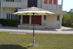 Three Dekker Round Shape Garden Umbrella