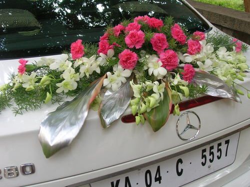 Bridal Car Decor - Well Live Florist