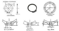 External Circlip DIN 471