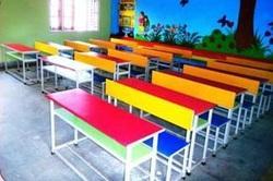 Mild Steel Colour School Bench