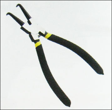 Circlip Pliers Curved Clamp (Bent External)