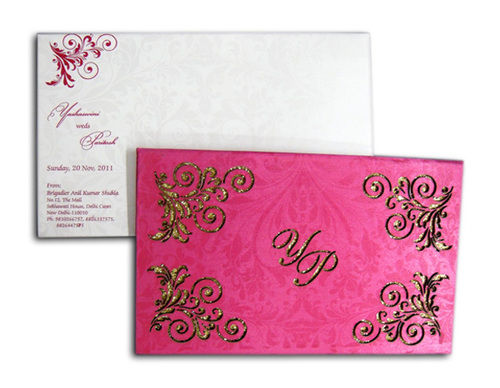 Luxurious Wedding Invitation Card