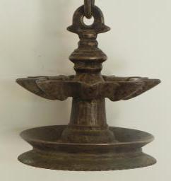 Bronze Oil Lamp