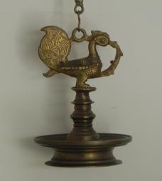 Designer Bronze Oil Lamps
