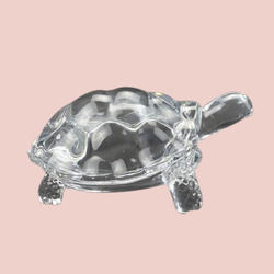 Crystal Turtle Statues