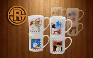 Decal Ceramic Mugs