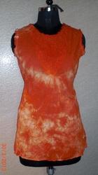 मार्बल टाई और डाई कॉटन ट्यूनिक