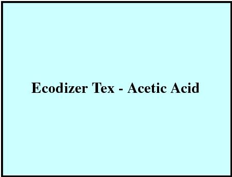  Ecodizer Tex - Acetic Acid