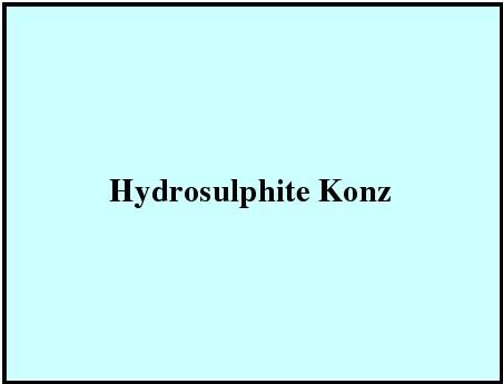 Hydrosulphite Konz