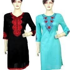 Embroidered Kurtis