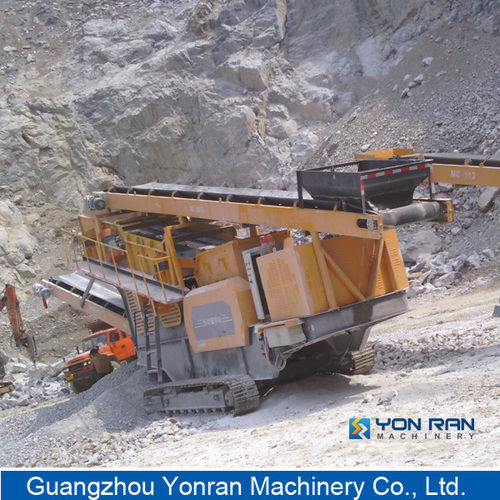 Portable Jaw Crusher Crushing Plant - High Performance Mobile Crushing Equipment, All-in-One Feeder and Conveyor System, Convenient Road Transit Design