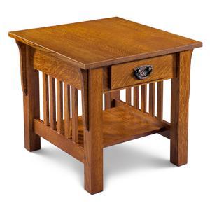 Oak End Table