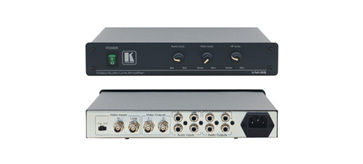 Video And Stereo Audio Distributor And Line Amplifier