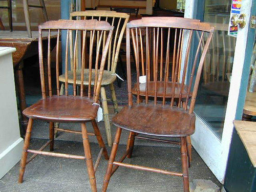 Antique Stepdown Chair