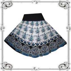 Cotton Flare Skirt