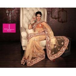 Gold Bridal Saree