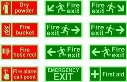 Photoluminescent Safety Sign Boards