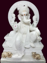 Ganpati Marble Statues