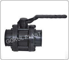 Pp Black Ball Valve 