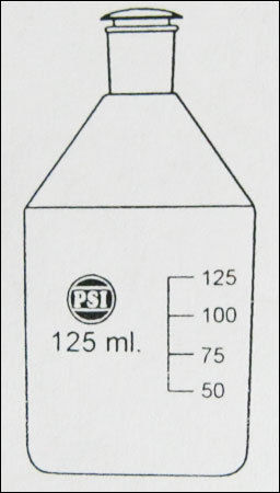 Psi Laboratory Bottles With Interchangeable Flat Head