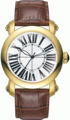 Men'S Leather Watch