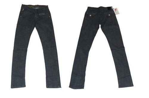 Stretch Black Denim Jeans