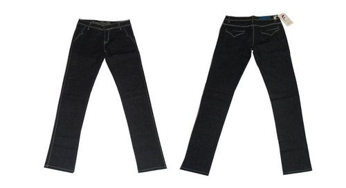 Stretch Mens Black Jeans