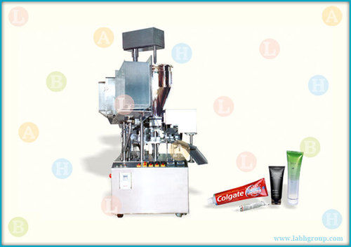 Automatic Double Head Rotary Indexing And Tube Filling Machine